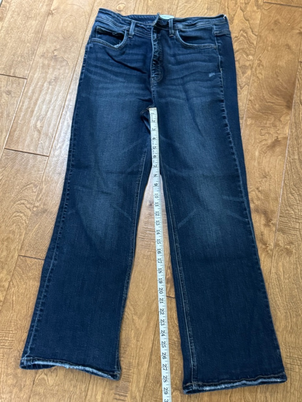 Lovervet Women's Dark Blue Boot Cut Jeans